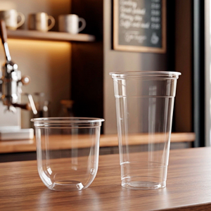 Viet Nam Wholesale Disposable PET/PP Single Wall <b>Plastic</b> <b>Cups</b> 95mm 16/20/24 oz Iced Coffee <b>Cups</b> Lids Cold Tea Beverages Desserts - Product Image 1