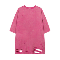 Fabricants de vêtements fabriqués au Pakistan, logo personnalisé, streetwear, impression personnalisée, t-shirt en coton délavé à l'acide pour hommes