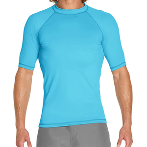 Camiseta de Manga Larga para Hombre, Protección UV, Secado Rápido, 160g, Poliéster, Estampado Digital, Logotipo Frontal, Color Sólido, Talla Adulto - Product Image 1