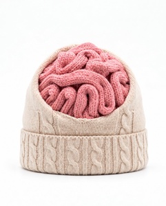 Gorro de punto de diseño personalizado de alta calidad, gorro de invierno elástico para uso diario. - Product Image 2