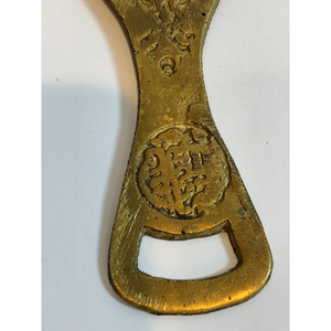 Brass <b>Bottle</b> Opener Unique Handle Design Vintage Manual <b>Bottle</b> Opener Bar Tool for Beer <b>Soda</b> Kitchen Home Bar Restaurant Party - Product Image 2