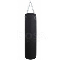 Grand sac de frappe d'entraînement avec rembourrage résistant et surface lisse pour entraînement au boxe