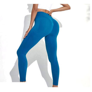 Nuevos Leggings Deportivos de Yoga Sin Costuras con Efecto Scrunch, Bolsillos, Transpirables, Elásticos en Cuatro Direcciones, Ecológicos para Mujer - Product Image 4
