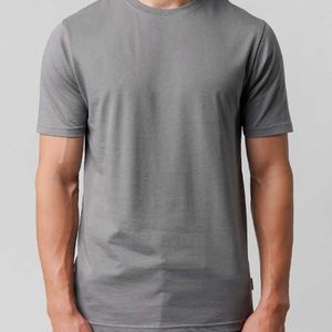 Camiseta de Punto Personalizada de Alta Calidad 100% Algodón para Hombre con Brillo Premium y Logotipo Personalizado - Product Image 1