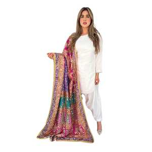Luxury Mirror Work Embroidered <b>Shawl</b> for Women Custom Color Premium Silk <b>Shawls</b> Handmade Shisha Ethnic Party Wear <b>Wedding</b> <b>Shawls</b> - Product Image 1
