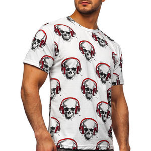 Servicio OEM, Camisetas Personalizadas con Sublimación, Cuello Redondo, Gruesas, Transpirables, de Secado Rápido y Ecológicas para Hombre - Product Image 5