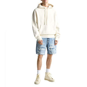 Nouveau style streetwear, shorts en jean non tissé personnalisés décontractés pour hommes, coupe droite, respirants, imperméables, séchage rapide, vente en gros - Product Image 2