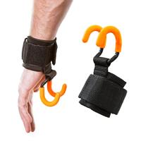 Accessoires de fitness de qualité supérieure, logo personnalisé, crochets de musculation pour la musculation, l'exercice physique et la salle de sport
