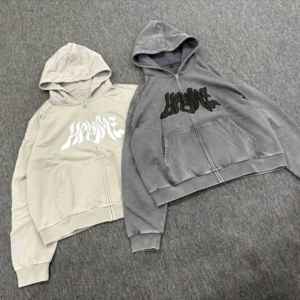 Sudadera con Capucha Bordada Estilo Vintage, Fabricante de Sudaderas Lisas Extra Grandes Unisex, Ecológicas, de Invierno, Gruesas, 100% Algodón Felpa, Personalizadas - Product Image 5