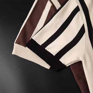 Style Tendance Écologique Jersey Polyester/Coton Qualité Supérieure Séchage Rapide Respirant Demi-Zip Col Revers Ample Uni Grande Taille - Product Image 5