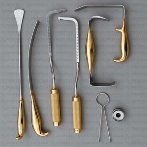 Kit d'instruments de chirurgie plastique Agris Dingman Dissector Set Spatula Marker Tebbetts Double Ended Retractor par Pentax - Product Image 2