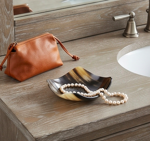 Cuenco de Cuerno Premium, Pieza Decorativa Única Hecha a Mano, Vajilla Rústica Clásica, Perfecta para la Mesa del Comedor y Decoración de Interiores - Product Image 6