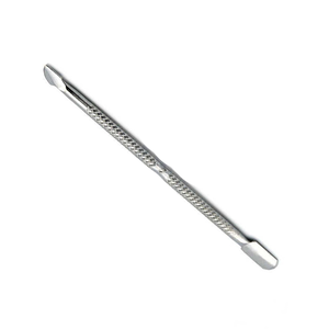 MARI INSTRUMENTS Empujador de Cutículas Profesional de Acero Inoxidable Reutilizable, Removedor de Cutículas de Doble Punta para Manicura y Pedicura - Product Image 4