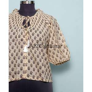 ชุดเดรสลำลองสำหรับสาวออฟฟิศ ผ้าฝ้าย 100% แขน 3/4 คอทรงโอ พิมพ์ลายดอกไม้ ทรงหลวมทันสมัย สไตล์สปริง เป็นมิตรกับสิ่งแวดล้อม - Product Image 2