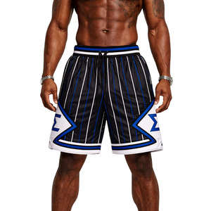 Pantalones Cortos de Baloncesto Phi Beta Sigma con Rayas Finas y Malla Pesada para Hombre, Transpirables, Ajuste Atlético, Ropa Deportiva de Fraternidad Griega - Product Image 1