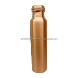 Pure <b>Copper</b> <b>Bottle</b> With Polish Finished Indian Hand Made Health Benefits <b>Copper</b> <b>Bottle</b> Metal <b>Drinking</b> Water <b>Bottle</b> - Product Image 1