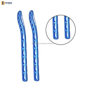 Kit de placas de hueso quirúrgico ortopédico de potencia Manual de acero inoxidable de 3,5mm, mecanismo de bloqueo de placa de húmero Extra Articular, Tijera - Product Image 5