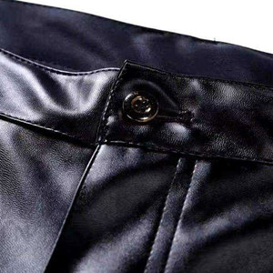 Pantalon en cuir véritable respirant taille haute pour homme – Vente en gros de haute qualité - Product Image 5