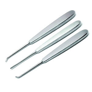 ชุดอุปกรณ์ถอนรากฟัน Warwick James Root Elevator 3 ชิ้น ทำจากสแตนเลสสตีล สำหรับการผ่าตัดทางทันตกรรมและศัลยกรรมช่องปาก - Product Image 5