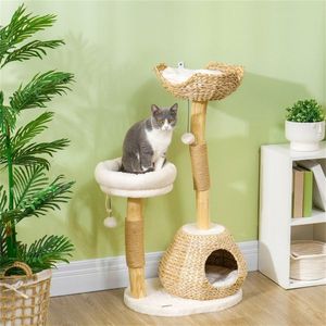 Premium Cat Tree & Scratcher Durable & Comfortable Furniture for Feline Fun - Product Image 1