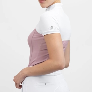 Chemise de compétition équestre de haute qualité, extensible dans 4 directions, en tissu technique doux au toucher, idéale pour la compétition et les spectacles. - Product Image 3