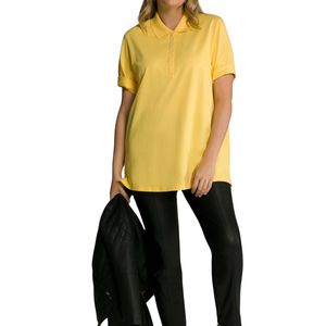 Camiseta Polo Personalizada de Nuevo Estilo para Mujer, Camiseta Polo de Algodón de Venta Caliente, Camiseta Polo Transpirable de Talla Grande para Mujer - Product Image 3