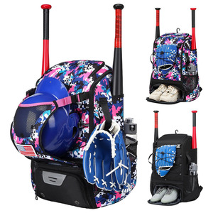 Bolsa Deportiva Multifuncional para Béisbol, Mochila de Gran Capacidad, Diseño Personalizado para Jugadores Jóvenes para Transportar Bates, Cascos y Tacos - Product Image 6