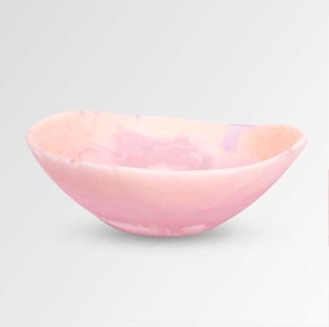 Produit unique en résine polie, écologique, d'origine indienne, design de luxe, vaisselle résistante au lave-vaisselle, art moderne, fête - Product Image 4