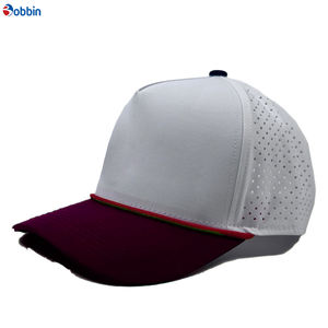 Gorra Deportiva Negra con Paneles Personalizados, Gorras Deportivas de 6 Paneles con Bordado y Estampado a Color Personalizado, Gorra de Béisbol de 6 Paneles, Impermeable, de Algodón - Product Image 2