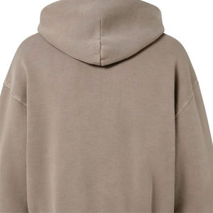 Sweat-shirts à capuche zippés doublés en tricot solide personnalisés de haute qualité avec coton 100 % écologique pour le fitness hivernal masculin 2026 - Product Image 5