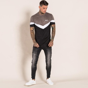 เสื้อยืดโอเวอร์ไซส์ผ้าคอตตอนหนานุ่ม พิมพ์ลายกราฟิกคุณภาพสูง สีน้ำตาลฟอกกรด สำหรับผู้ชาย พร้อมโลโก้แบบกำหนดเอง - Product Image 3