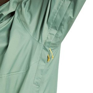 เสื้อแจ็คเก็ตกันฝนแบบเทคนิคสำหรับผู้ชาย OEM ตามสั่ง |   เสื้อแจ็คเก็ตกันลมแบบมีฮู้ดสำหรับกิจกรรมกลางแจ้ง ตะเข็บเย็บแบบเต็มตัว พร้อมซิปแบบ Pit Zips - Product Image 6