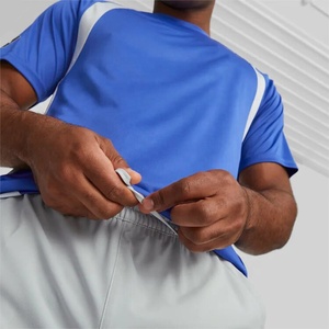 Pantalones Cortos Deportivos Colorblock para Hombre, de Secado Rápido, Transpirables, con Cordón en la Cintura, para Entrenamiento, Gimnasio y Uso Casual - Product Image 4