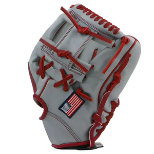 Premium Genuine Leather Baseball Glove Custom Infield Pitcher Softball Mitt for Adult Youth Training Durable High Quality Gear - Product Image 2
