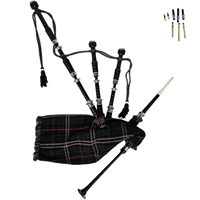 Scottish Great Highland Bagpipes set for Pipe Bands Woodwind Instruments Top Quality Rosewood Blackwood Bagpipes