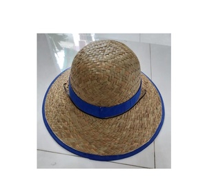 Fabrication vietnamienne chapeau de paille tissé en herbe pour la pêche, les voyages et la plage/chapeau de paille écologique Vietnam pour parasol quotidien - Product Image 2