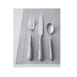 Thick Design Handle Stainless Steel Cutlery Set High Quality Luxury <b>Flatware</b> Thick handle cutlery set - Product Image 1