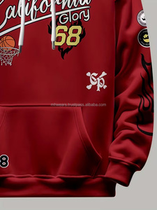 เสื้อกันหนาวมีฮู้ดสำหรับผู้ชายเสื้อเย็บปะติดบนถนนใช้ได้ทั้งชายและหญิง - Product Image 5