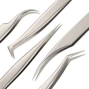 High Quality Stainless Steel Slanted Women Eyebrow Tweezer Face Nose Hair Remover Clip Brow Shape <b>Tool</b> Cosmetic <b>Makeup</b> <b>Tool</b> - Product Image 6