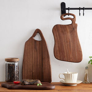 Planche à découper en bois épaisse |   Planche à découper à surface lisse pour la préparation de la viande, du poisson et des légumes - Product Image 2