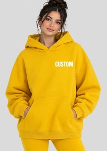 Sudadera con Capucha Extra Grande para Mujer, Personalizada, Transpirable, con Estampado de Lunares en la Parte Delantera, Hombros Caídos, Corte Holgado, Cómoda, Informal, de Manga Larga - Product Image 6