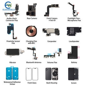 Camera Sau Điện Thoại Di Động Cho iPhone 13 Pro Max 13 Mini 12 Pro 12 Mini 11 Pro MAX XR XS MAX SE Đèn Flash Sau 5-8P - Product Image 3