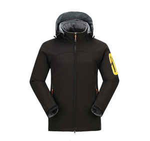 Veste tactique à capuche en toile de haute qualité, design personnalisé, doublure en sherpa, motif à pois, veste d'hiver élégante unisexe, vente chaude - Product Image 3