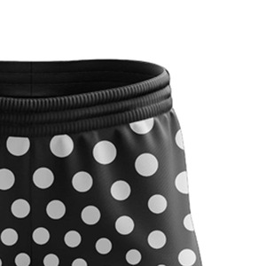 Pantalon de survêtement noir à pois pour homme, taille élastique, décontracté, léger, respirant, imprimé, pour l'été - Product Image 6
