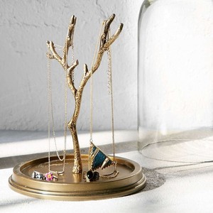 Modern Decorative Metal Jewelry Organizer Stand <b>Earring</b> <b>Holder</b> Display Rack Necklace Storage Stand for Home Organization - Product Image 1