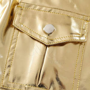 Classic <b>Leather</b> <b>Shirts</b> Men Premium Material Comfortable Fit Lightweight Design Perfect For Office And Daily Wear - Product Image 4