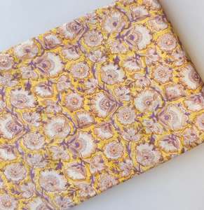 Tela de Algodón de Lujo con Estampado de Bloques Personalizado para Costura, Manualidades, Prendas, Bolsos y Accesorios de Cama, Tela Multiusos Rediseñada - Product Image 2