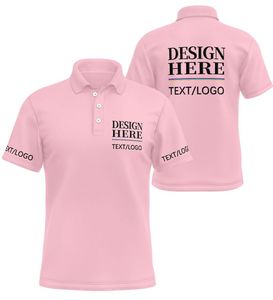 Camiseta Polo Personalizada para Hombre, 100% Algodón, Manga Corta, Cuello Camisero, Impresión de Logotipo, Uniforme al por Mayor - Product Image 2