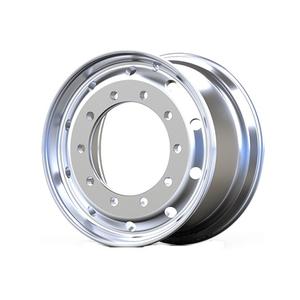 Jantes en aluminium 22,5 pouces – Forgées et polies, moyeu avant à face plate 22,5x9 - Product Image 2