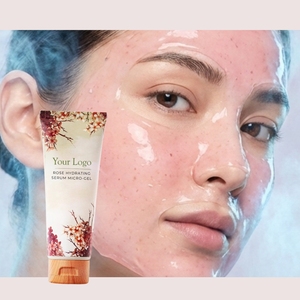 Esencia Reparadora de Agua de Rosas Damascena OEM, Micro-Gel Antienvejecimiento para Piel Seca, Personalización Profesional con Logotipo, Fabricación de Marca Privada para el Cuidado de la Piel - Product Image 3